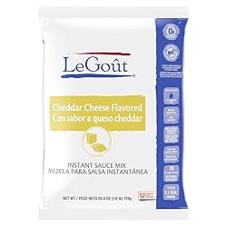 LeGout Cheddar Cheese Instant Sauce Mix Made with