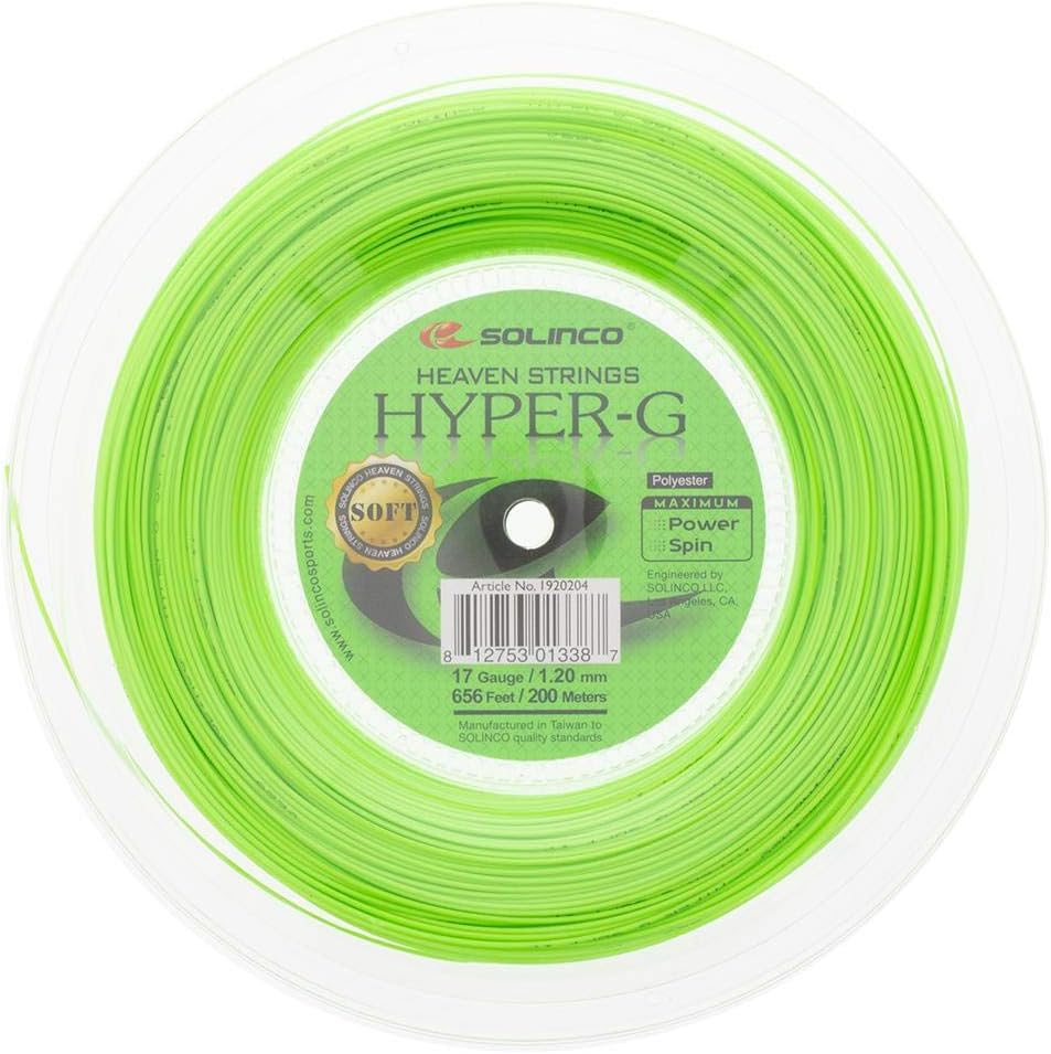 Solinco HyperG Soft Tennis String Reel () Sports & Outdoors