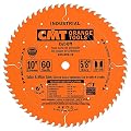 CMT 205.060.10 Industrial Cut-Off ATB Saw Blade, 10-Inch x 60 Teeth 20° ATB Grind with 5/8-Inch Bore, PTFE Coating