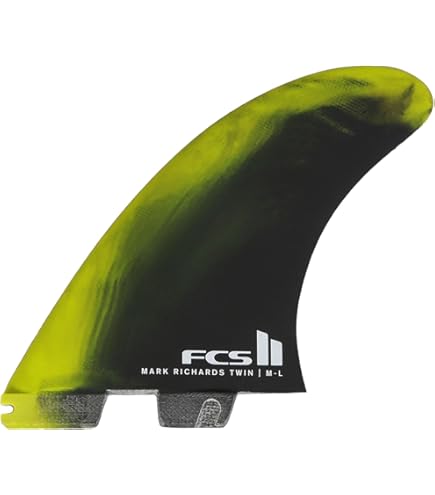 Amazon.com : FCS 2 Aipa Twin+1 PG Fin Set : Sports & Outdoors