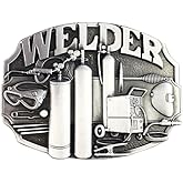 JEAN'S FRIEND Vintage Style Welder Trades Tradesman Belt Buckle also Stock in US
