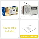 LEMEGA PR2 Max DAB/DAB+ Radio with Bluetooth Walnut view 7