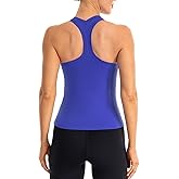 Lavento Women's Racerback Workout Top Active Running Yoga Tank Tops