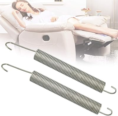 TANCUDER 2 Pcs Recliner Replacement Springs 175mm Dual Hook