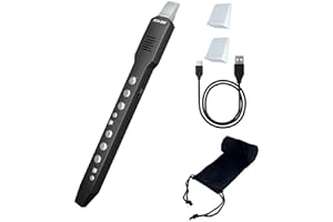 MelWinForee Electric Saxophone: Digital Wind Instrument Set with MIDI Connectivity, 10 Musical Tones, Bluetooth MIDI, and Rechargeable Battery - Ideal for Beginners and Professionals, EWI Instrument