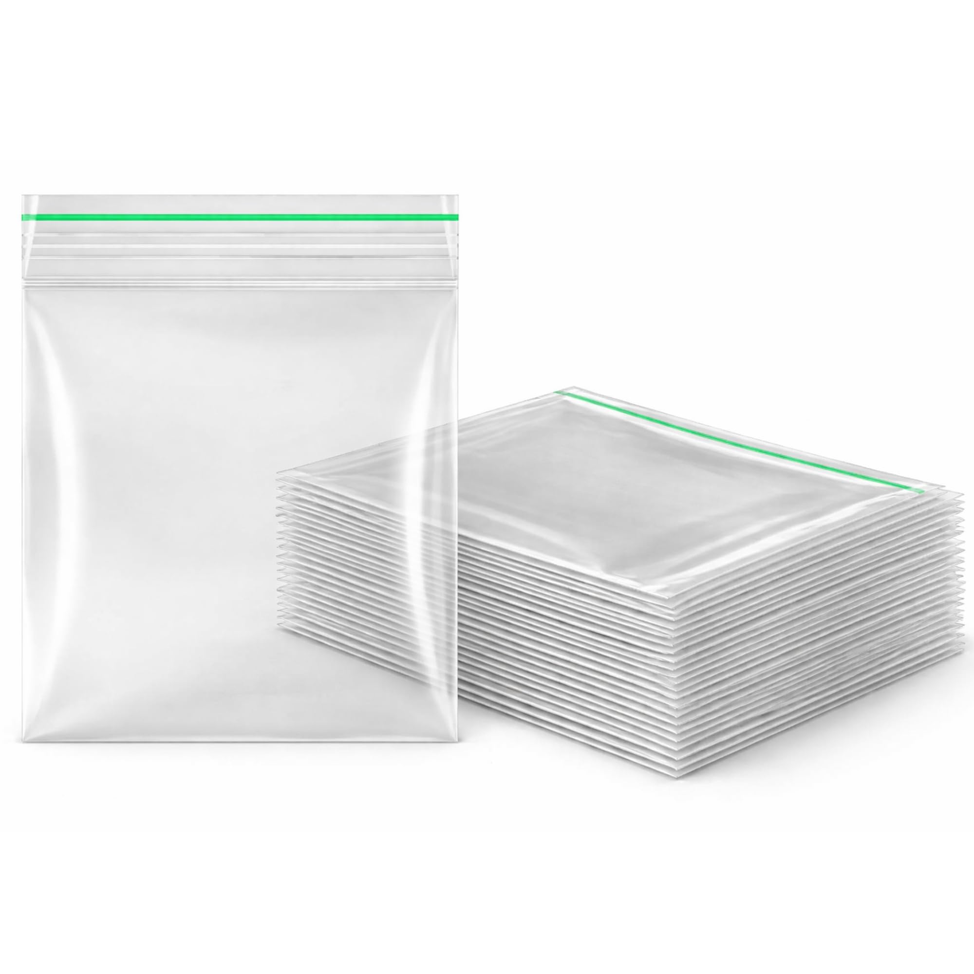 Grip Seal Bags Zip Lock Bags Resealable Plastic Bags Baggies (2x2 Inch (300 Pcs), Clear)