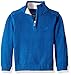 Nautica Baby Zip Neck 'Freeport' Quarter Zip Sweater, Medium Blue, 18 Months