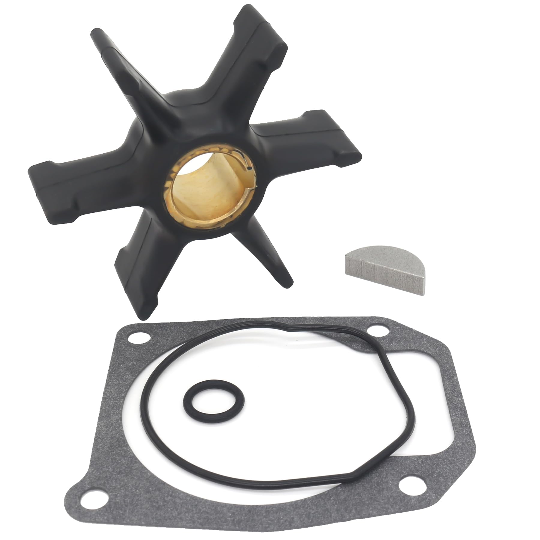 Photo 1 of 0777213 Boat Water Pump Impeller Service Kit for Johnson Evinrude 35-55 HP Outboard Motors replaces 777213 Sierra 18-3083 Marine Engine