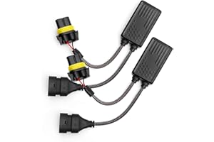 Hoypeyfiy 9005/9006/9012 Canbus Decoder Anti Flicker Harness LED Headlight Bulbs Resistor Error Free Resistor, Pack of 2 (900