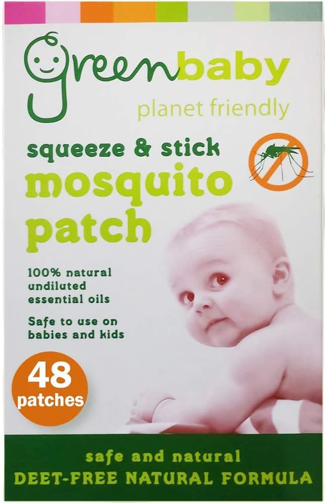 VIE Greenbaby Mosquito & Insect Protection Patches (60 Patches), No, 60 count (Pack of 1) - Image 3