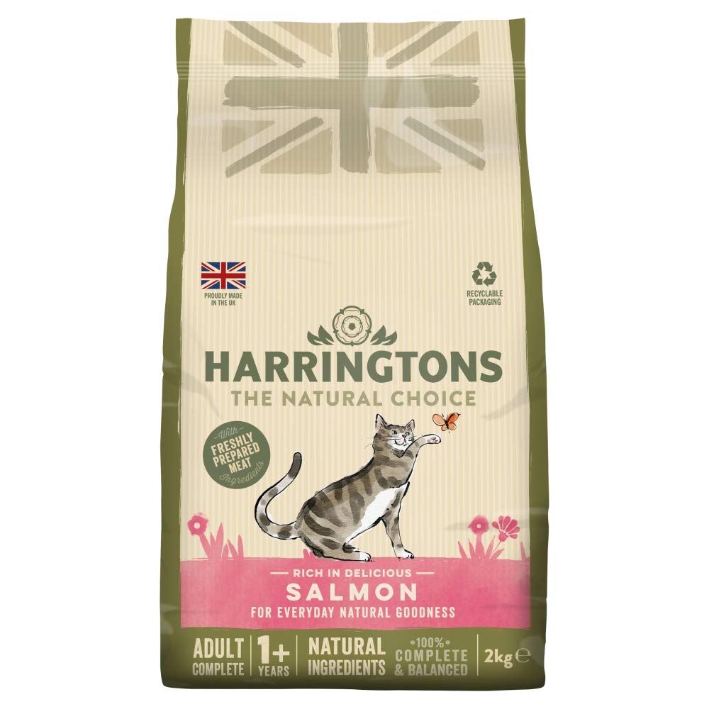 Harringtons Adult Cat Salmon, 2000 g