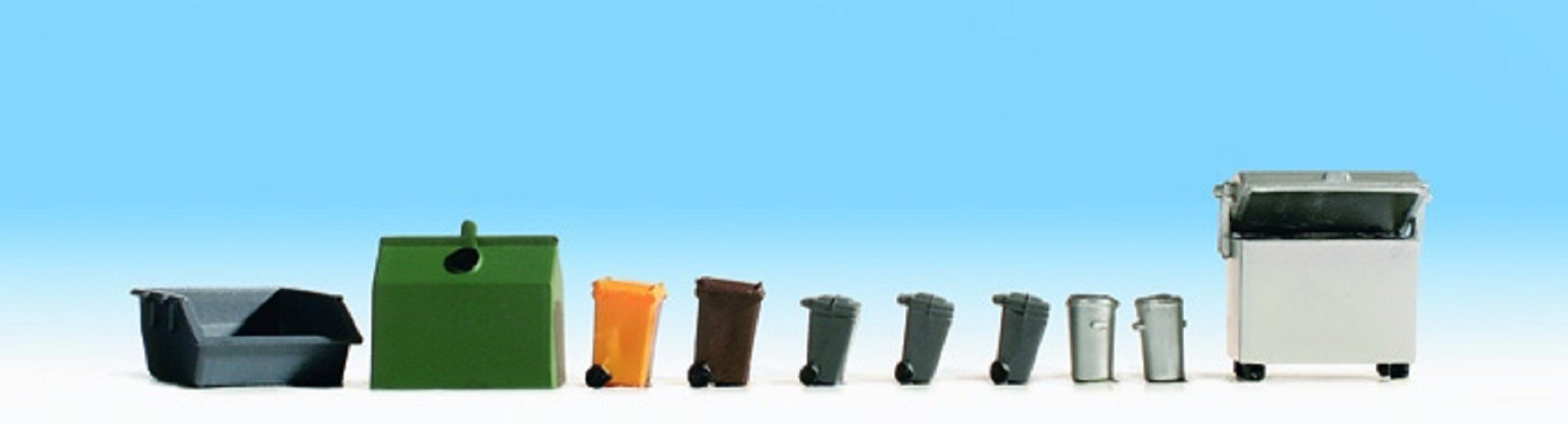 Noch 14825 Waste Containers and Ashcans Landscape Modelling