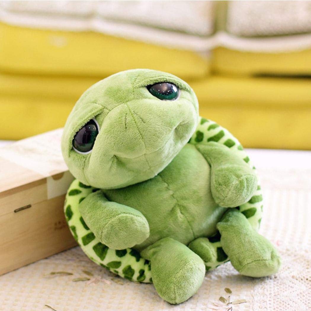 GEESENSS Unisex Children Durable Soft Tortoise Shape Plush Toy Home Entertainment Toy Soft Toys