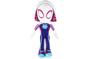 Jay Franco Marvel Spidey and His Amazing Friends Gwen The Ghost-Spider Pillow Buddy - Super Soft Polyester Microfiber, 18 inches (Official Marvel Product)