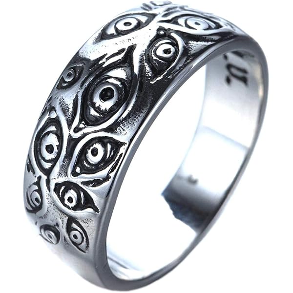 OfficialOtaku Ryomen Sukuna Silver Cosplay Accessory Ring
