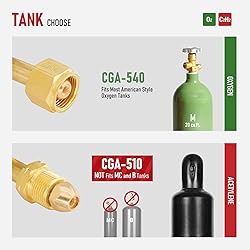 RX WELD Medium Duty Oxy Acetylene Torch Kit with