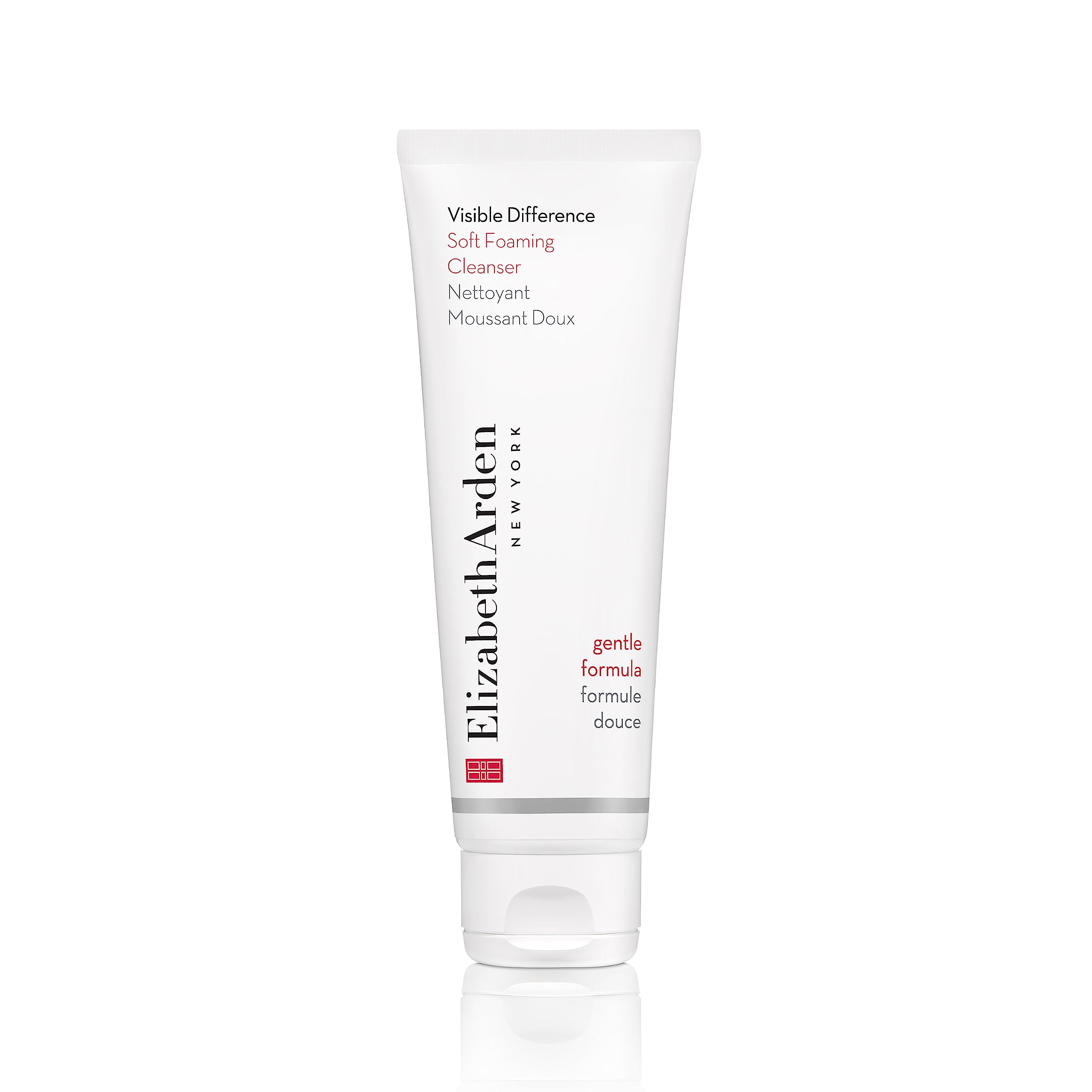 Elizabeth Arden Visible Difference Soft Foaming Cleanser, 125ml, Gentle Skin Cleanser Face Wash