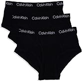 Calvin Klein Boys' Little Modern Cotton Assorted Briefs Underwear 3 Pack
