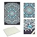 Diamond Painting Cover Notebook Joural for Journaling Writing Note Taking Diary and Planner,A5 DIY Diamond Painting 60 Pages Notebook Diary Book Christmas Birthdays Gifts Ideas-Mandala 2