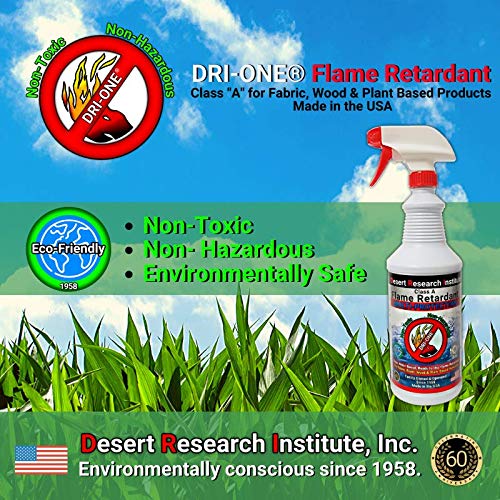 Fire Retardant Spray for Fabric, Wood, Plant Based Products Class A