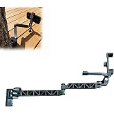 Adjustable Camera Arm with Tree Mount &amp; Phone Adapter &ndash; Versatile Outdoor Mounting Kit for Cell Phones &amp; Cameras, Easy Installation