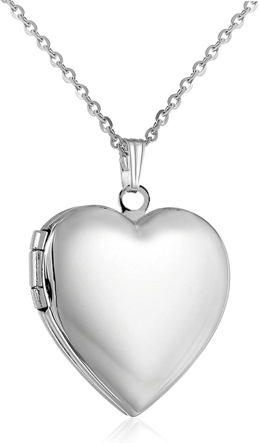 Love Heart Locket Necklace That Holds Pictures Lockets Necklaces for Girls Woman Jewelry