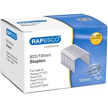 Rapesco Agrafeuse ECO X5-90ps - 90 Feuilles, Moins D'Effort, Noir