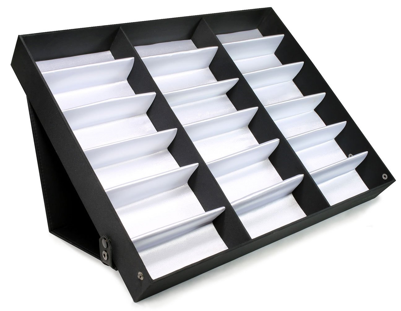 Edge IWear 18 pcs Sunglass Eyewear Display Storage Case Tray. Good for