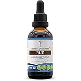 Secrets of the Tribe Rue Alcohol-Free Liquid Extract, Rue (Ruta graveolens) Dried Herb Tincture Supplement (2 FL OZ)