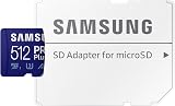 Samsung 512GB PRO Plus MicroSDXC Card 120MB/s w/ Adapter MB-MD512KAEU view 4