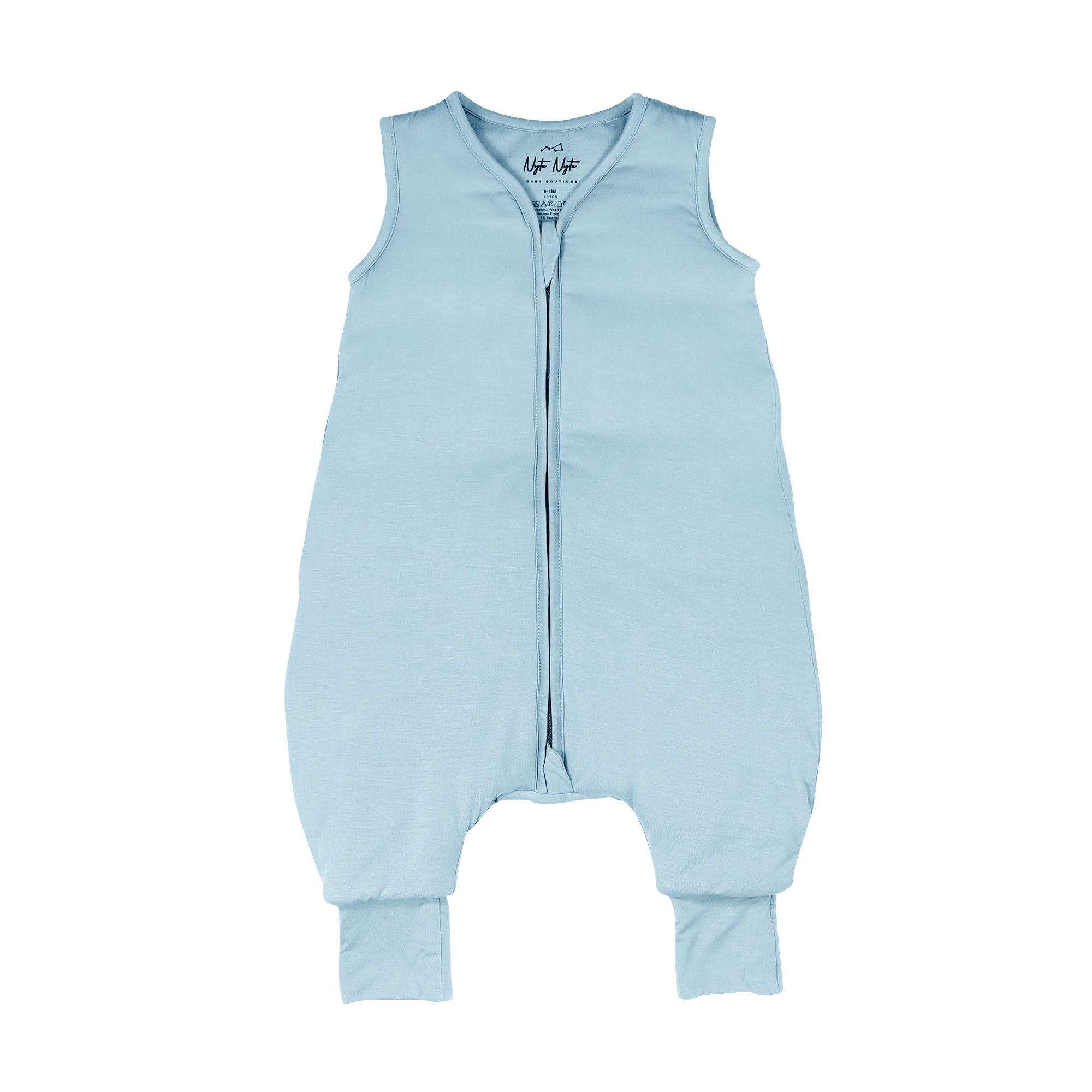 Photo 1 of Nyte Nyte Baby - 1.0-TOG Breezy, 6-12 Months, Sleeveless Sleep Sack, Soft Baby & Toddler Sleeping Sack, Breathable Sleep Sack with Adjustable Feet Cuffs & Anti-Slip Grip