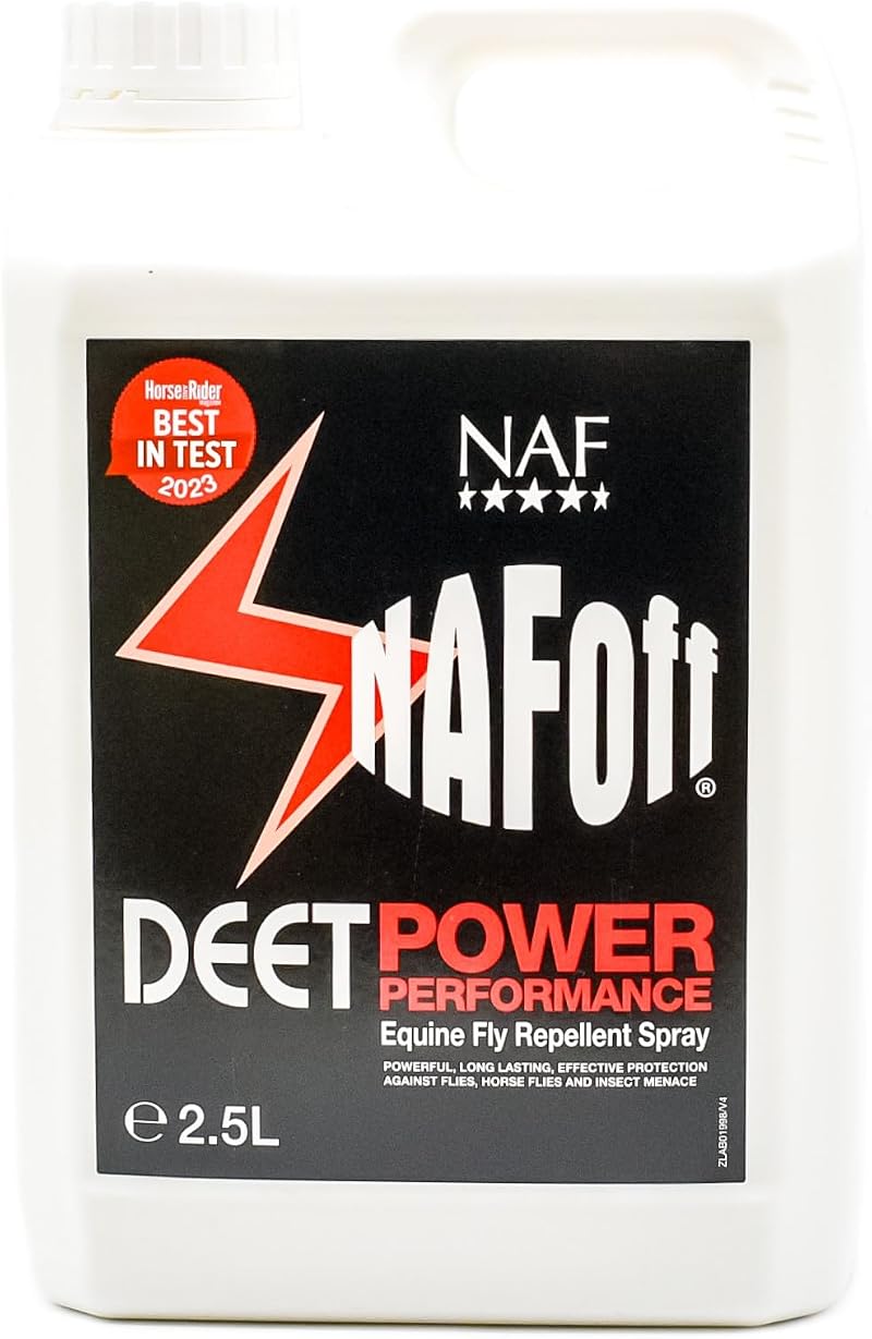 NAF Off Deet Power Performance Fly Spray Refill 2.5L High-Strength DEET
