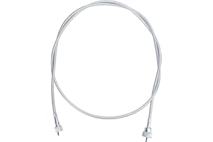 POCREATION Truck Speedometer Cable, 70in Metal Cable Compatible with 47-17260 MH for Accurate Speed Reading