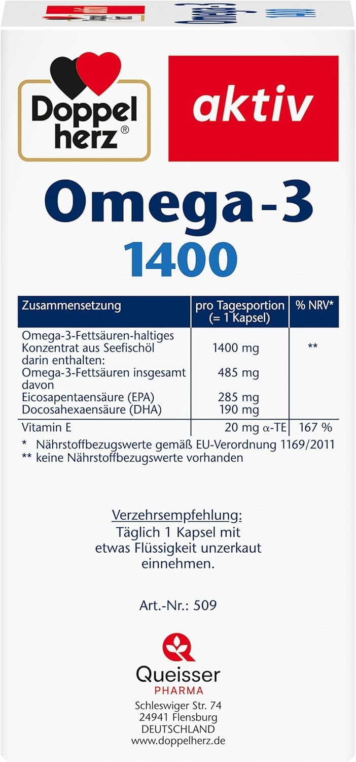 Doppelherz Omega-3 1400 7