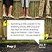 Prep U Talc Free Anti Chafe Body Powder for Teen Boys - All Natural Anti Chafing Deodorizer - Chafing Relief - Anti-Moisture, Anti-Friction - Citrus Mint Scent