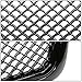 DNA MOTORING GRF-043-BK Mesh Design Front Bumper Grille Guard Compatible with 04-05 Ford Ranger, Black