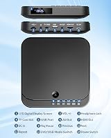 Desobry Mini DVD Player HDMI 1080P All Region USB TF AV Output Remote view 6