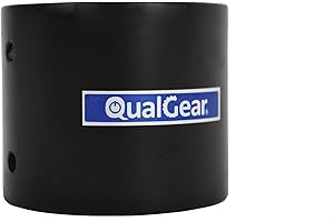 QualGear QG-PRO-PM-PC-B Pro-AV 1.5" Npt Threaded Pipe Connector Projector Accessory