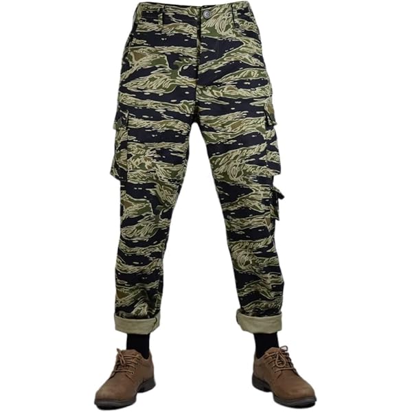 New Jungle Tiger Stripe CAMO Pattern XSmall XS Trousers Pants at