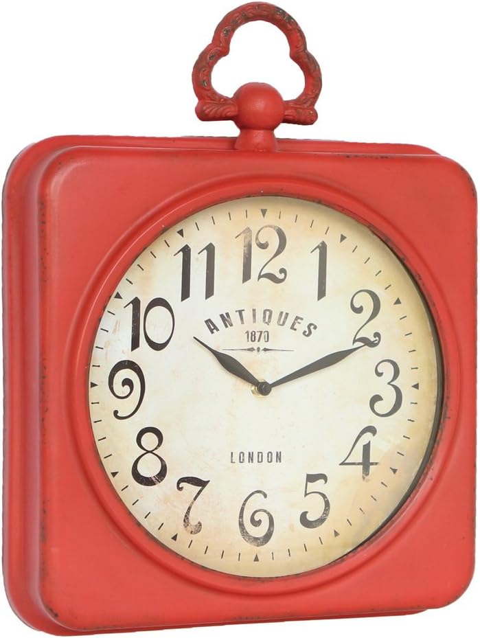 Best Red Vintage Kitchen Clock