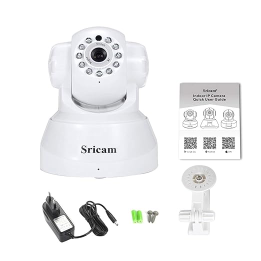 Sricam - Cámara de seguridad inalámbrica con sensor de ...