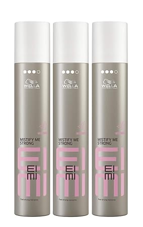 Mistify Me Strong Control Hairspray Hair Spray Eimi Wella Professionals 300 Ml Pack Of 3 Amazon De Beauty