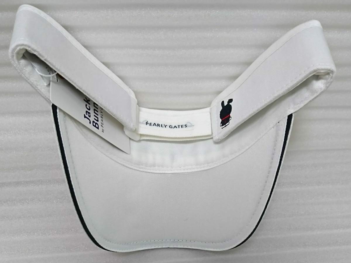 白 サンバイザー ドラえもん ジャックバニー パーリーゲイツ ホワイト B07qmfpzqn バイザー 最旬トレンドパンツ Amansbistropa Com