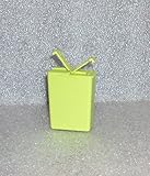 Tupperware Personal Salt and Pepper Shaker Pocket Size Chartreuse