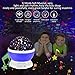 Projection Lamp Music Light Rechargeable Stars Projector Warm Night Lamp,Rotating and Changing 9 Colorful Light With 12 Soft Songs,Best Lamp for Babies Children, Nursery room Purple