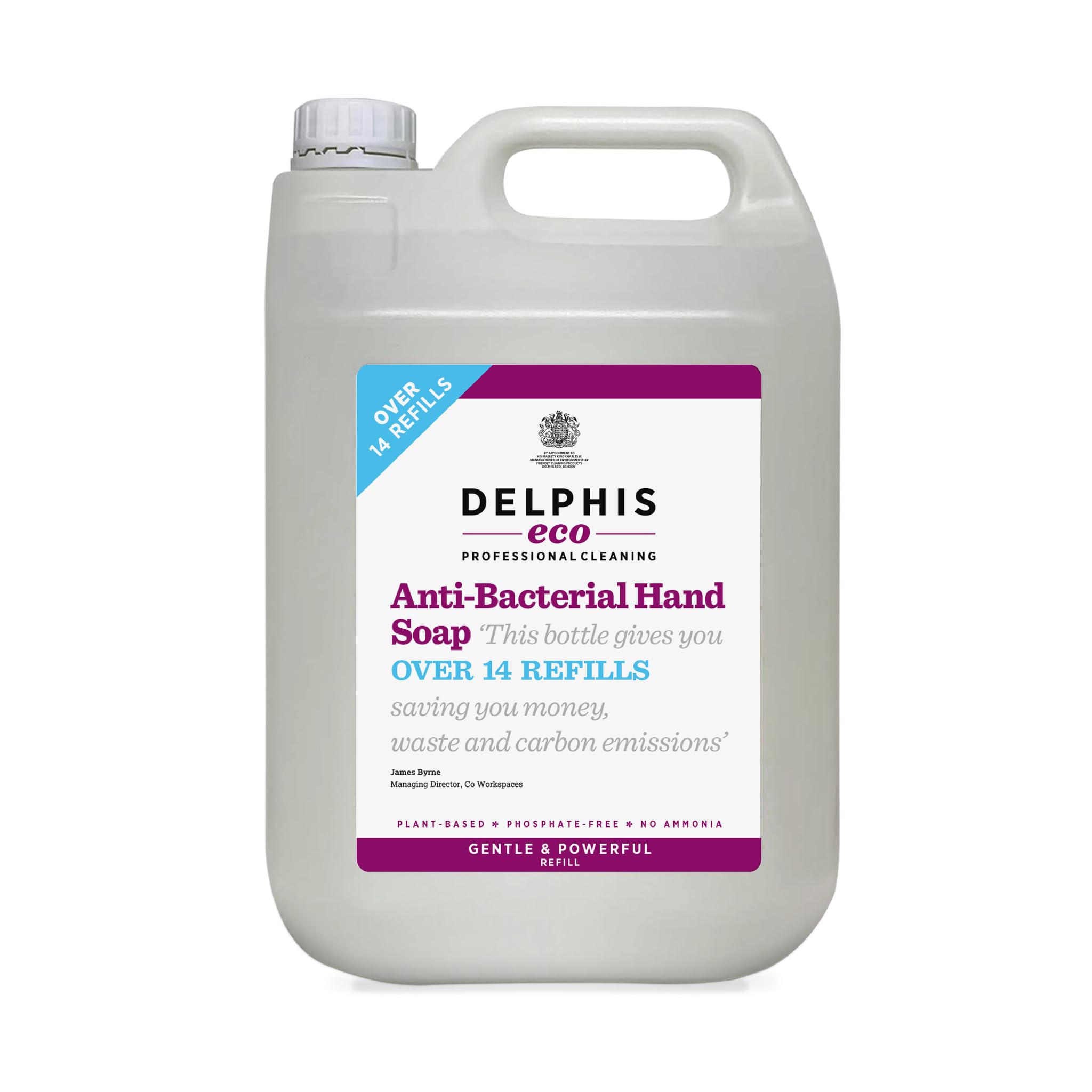 Delphis Eco Anti-Bacterial Hand Soap Wash 5Ltr