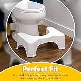 ASPIRE UK Squatting Toilet Stool 7 Inch Non-Slip Bathroom Step Up Stool view 6