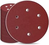 STE BRUAM 30Pcs 225mm Sanding Discs 6 Hole Hook & Loop 40-240 Grits view 1