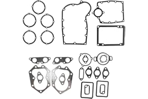AUTVAN Complete Engine Gasket Kit for Kohler K482 K532 K582 Replace 48 755 33-S Equipment Engine Gasket Valve Seal O-Ring Set Kit New