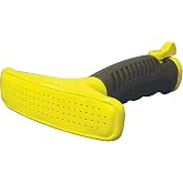 Dramm ColorStorm Premium Fan Spray Nozzle for Garden Hose &ndash; One Touch Thumb Control Valve, Durable Metal Construction, Gentle Fan Spray for Watering Plants, Yellow
